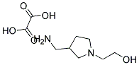 2-[3-(AMINOMETHYL)PYRROLIDIN-1-YL]ETHANOL OXALATE Struktur