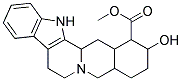 2-HYDROXY-1,2,3,4,4A,5,7,8,13,13B,14,14A-DODECAHYDRO-INDOLO[2',3':3,4]PYRIDO[1,2-B]ISOQUINOLINE-1-CARBOXYLIC ACID METHYL ESTER Struktur