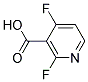 2,4-DIFLUORO-NICOTINIC ACID Struktur