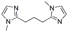 1,3-BIS-(N-METHYLIMIDAZOL-2-YL)-PROPANE Struktur