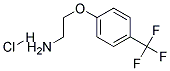 2-[4-(TRIFLUOROMETHYL)PHENOXY]-1-ETHANAMINE HYDROCHLORIDE Struktur