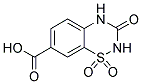 1,1,3-TRIOXO-1,2,3,4-TETRAHYDRO-1LAMBDA6-BENZO[1,2,4]THIADIAZINE-7-CARBOXYLIC ACID Struktur