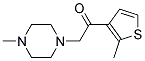 1-(4-METHYL-PIPERAZIN-1-YL)-2-(2-METHYL-THIOPHEN-3-YL)-ETHANONE Struktur