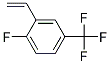 1-FLUORO-4-TRIFLUOROMETHYL-2-VINYL-BENZENE Struktur