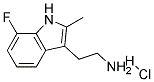 2-(7-FLUORO-2-METHYLINDOLE-3-YL)ETHYLAMINE HYDROCHLORIDE Struktur