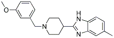 2-[1-(3-METHOXYBENZYL)PIPERIDIN-4-YL]-5-METHYL-1H-BENZIMIDAZOLE Struktur