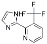 2-(1H-IMIDAZOL-2-YL)-3-TRIFLUOROMETHYL-PYRIDINE Struktur