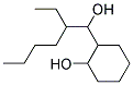 2(ALPHA-HYDROXY-BETA-ETHYLHEXYL) CYCLOHEXANOL-1 Struktur