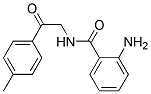 2-AMINO-N-(2-OXO-2-P-TOLYL-ETHYL)-BENZAMIDE Struktur