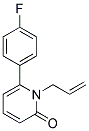 1-ALLYL-6-(4-FLUOROPHENYL)PYRIDIN-2(1H)-ONE Struktur