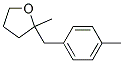 2-METHYL-2-(4-METHYL-BENZYL)-TETRAHYDRO-FURAN Struktur