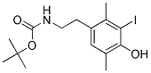 [2-(4-HYDROXY-3-IODO-2,5-DIMETHYL-PHENYL)-ETHYL]-CARBAMIC ACID TERT-BUTYL ESTER Struktur