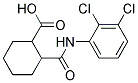 2-(2,3-DICHLORO-PHENYLCARBAMOYL)-CYCLOHEXANECARBOXYLIC ACID Struktur