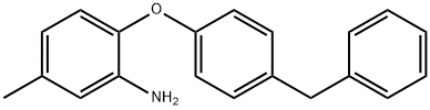 2-(4-BENZYLPHENOXY)-5-METHYLANILINE Struktur