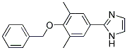 2-(4-BENZYLOXY-3,5-DIMETHYL-PHENYL)-1H-IMIDAZOLE Struktur