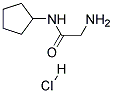 2-AMINO-N-CYCLOPENTYL-ACETAMIDE HYDROCHLORIDE Struktur