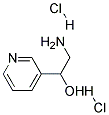 2-AMINO-1-(PYRIDIN-3-YL)ETHANOL DIHYDROCHLORIDE Struktur