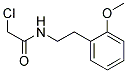 2-CHLORO-N-[2-(2-METHOXYPHENYL)ETHYL]ACETAMIDE Struktur