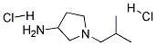 1-ISOBUTYL-PYRROLIDIN-3-YLAMINE DIHYDROCHLORIDE Struktur