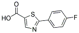 2-(4-FLUORO-PHENYL)-THIAZOLE-5-CARBOXYLIC ACID Struktur