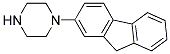 1-(9H-FLUOREN-2-YL)-PIPERAZINE Struktur