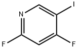 2,4-DIFLUORO-5-IODO-PYRIDINE Struktur