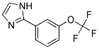 2-(3-TRIFLUOROMETHOXY-PHENYL)-1H-IMIDAZOLE Struktur