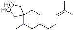 [1-HYDROXYMETHYL-6-METHYL-4-(4-METHYL-PENT-3-ENYL)-CYCLOHEX-3-ENYL]-METHANOL Struktur