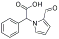 (2-FORMYL-1H-PYRROL-1-YL)(PHENYL)ACETIC ACID Struktur