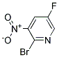 2-Bromo-3-Nitro-5-Fluoro-Pyridine Struktur