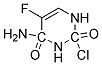 2-Chloro-4-Amino-5-Fluorouracil Struktur