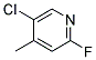 2-Fluoro-5-Chloro-4-Picoline Struktur