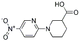 1-(5-Nitropyridin-2-yl)piperidine-3-carboxylic acid Struktur