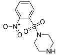 1-[(2-Nitrophenyl)sulphonyl]piperazine Struktur