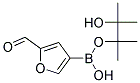 2-Formylfuran-4-boronic acid pinacol ester Struktur