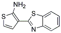 2-(2-Aminothien-3-yl)-1,3-benzothiazole Struktur