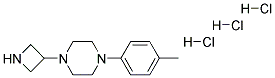 1-AZETIDIN-3-YL-4-P-TOLYL-PIPERAZINE TRIHYDROCHLORIDE Struktur