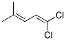 1,1-Dichloro-4-Methyl-1,3-Pentadien Struktur