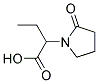 2-(2-oxopyrrolidin-1-yl)butanoic acid Struktur