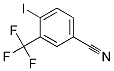 2-Iodo-5-Cyanobenzotrifluoride Struktur