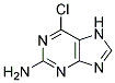 2-Amino-6-Chloropuriin Struktur