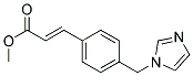 (2E)-3-[4-(1H-Imidazol-1-Ylmethyl)-Phenyl]-2-PropenoicAcidMethylEster Struktur