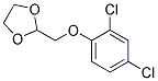 2-[(2,4-Dichlorophenoxy)Methyl]-1,3-Dioxolane Struktur