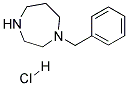 1-BenzylHomopiperazineHcl Struktur