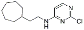 2-chloro-N-(2-cycloheptylethyl)pyrimidin-4-amine Struktur