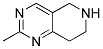 2-methyl-5,6,7,8-tetrahydropyrido[4,3-d]pyrimidine Struktur