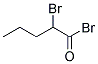 2-BROMOPENTANOYL BROMIDE Struktur