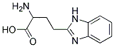 2-AMINO-4-(1H-BENZIMIDAZOL-2-YL)BUTANOIC ACID Struktur