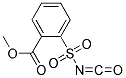 2-CARBOMETHOXY BENZENESULFONYL ISOCYANATE Struktur