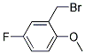 2-Methoxy-5-Fluorobenzyl Bromide Struktur